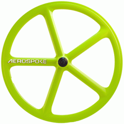 Open image in slideshow, 700C Aerospoke - Lime Green Front
